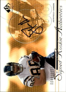 A4181- 2002 SP Authentic #207 Justin Peelle RC Auto /1150 (SAMPLE PICTURE) - Picture 1 of 2