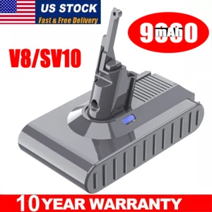 9AH For Dyson V8 SV10 Absolute Cordless Vacuum Cleaner High Capacity Battery - Picture 1 of 10