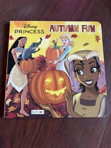 Disney Princess Autumn Fun Children’s Board Book 6 X 6 Brand New - Picture 1 of 3