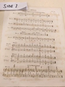 Music: Progreffion, Sufpenfion, &c., Plate VII: Encyclopaedia Londinensis V.16 - Picture 1 of 4