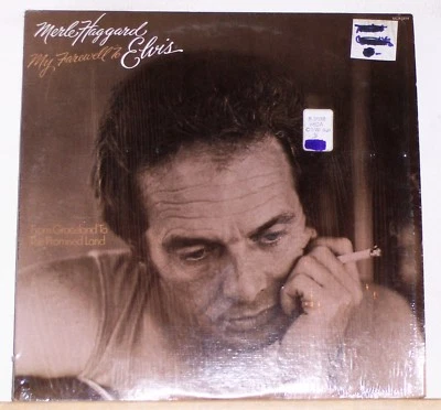 Merle Haggard - My Farewell to Elvis - 1977 Vinyl LP Record Album - Excellent - Image 1 of 2