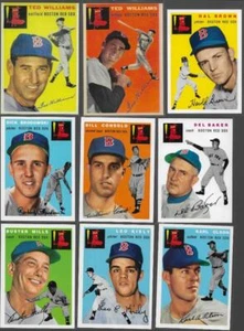1954 Topps Reprint Set - Boston Red Sox - 17 Card - Team Set - NM - Picture 1 of 6
