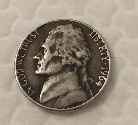 1964 D Rare  Jefferson  Nickel Cover