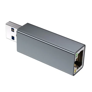 USB3.0 To 1Gbps Ethernet Converter,Super Fast Gigabit Networking Card Aluminum - Picture 1 of 8