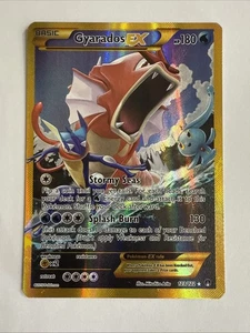 Pokémon TCG Gyarados EX 123/122 XY Breakpoint 2016 Secret Holo Rare Card NM/LP - Picture 1 of 8
