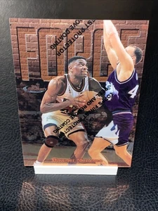 Dikembe Mutombo 1997-98 Topps Finest Bronze Force #82 FF23 With Coating - Bild 1 von 2