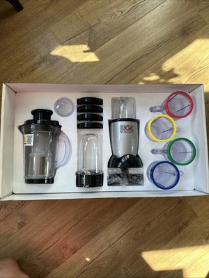 Magic Bullet NEW! Homeland Housewares Complete 21 Piece Set w/ Blender w/ Recipe - Image 1 of 3