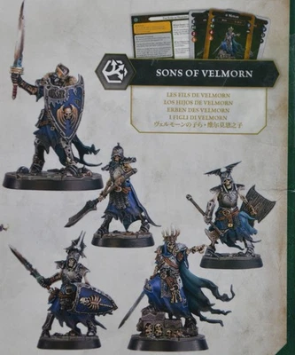 Warhammer AoS Underworlds Soulblight Gravelords Sons of Velmorn NEW w/CARDS - Image 1 of 3