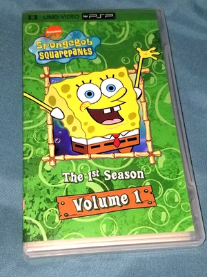 Spongebob Squarepants 1st Season Vol 1  PSP Movie  UMD Video Region 1 Foto 1 de 4