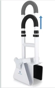 Vaunn Medical grip bar for bathtubs and safety rails for the elderly, height adj - Picture 1 of 11