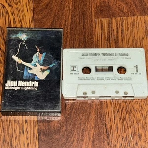 Music Cassette - Jimi Hendrix ~ Midnight Lightning ~ Warner Bros Records 1975 G - Picture 1 of 10
