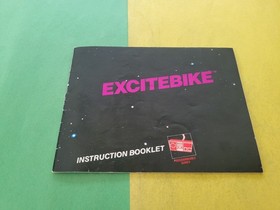 Excitebike (Nintendo Entertainment System) NES - Instruction Manual Only