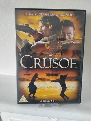 Crusoe - Complete series (DVD, 2008) Sean Bean, Sam Neill, CLEAN DISCS  - Image 1 of 2