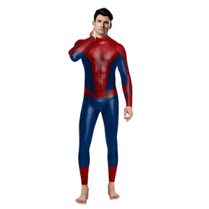 Superhero Wolverine Spider Printed Cosplay Jumpsuit Cosplay Costume Men Women Ze - Picture 1 of 18