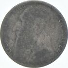 Roughly the Size of a Dime 1901 Belgium 50 Centimes World Silver Coin *698