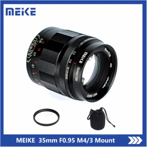 Meike 35mm f0.95 Large Aperture Manual Focus Lens For Panasonic Lumix M4/3 Mount - Picture 1 of 7