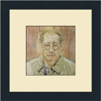Impresión enmarcada personalizada de Lucian Freud retrato de un hombre Foto 1 de 2