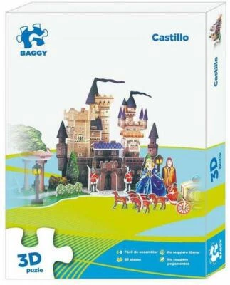 COSTRUZIONI: PUZZLE 3D PER BAMBINI PAESAGGI 3 DIMENSIONI: IL CASTELLO BA-AST0534 - Immagine 1 di 4