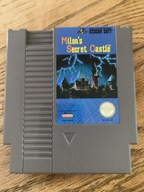 Milon's Secret Castle - Nintendo NES Game, 1988 - W/ Case! Great Condition!