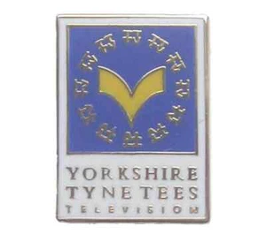 Yorkshire Tyne Tees Television Quality Enamel Lapel Pin Badge - Picture 1 of 2