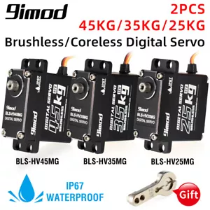 Servo digital 9imod 45KG 35KG 25KG engranaje de metal sin escobillas para coche de radiocontrol barco - Imagen 1 de 18
