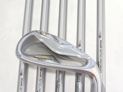 KATANA VOLTiO NINJA MODEL V 2019 6PC R-FLEX IRONS SET GOLF CLUBS JAPAN LIMITED - Image 1 of 4