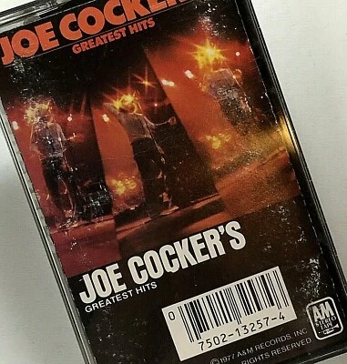 JOE COCKER Greatest Hits Cassette EXCELLENT - Image 1 of 4