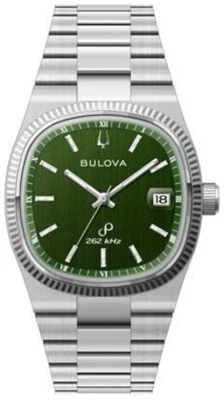 Bulova Men's Classic Precisionist Date Silver Stainless Steel Watch 38 MM 96B439 - Image 1 of 4