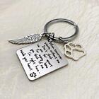 Pet Memorial Gifts Keychain for Dog Cat Key Chain Dogs Die Sympathy Gift
