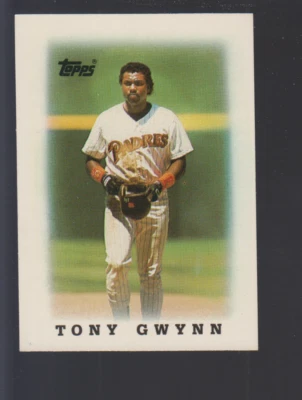 Tony Gwynn  San Diego Padres 1988 Topps Mini Leaders #74  - Image 1 of 2