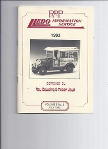 Lledo Information Service Booklet 1992 Vol 5 No 3 - Picture 1 of 1