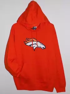 NEU MIT ETIKETT DENVER BRONCOS HERREN MAJESTIC TELEPATCH ORANGE HOODIE SWEATSHIRT MIT KAPUZE - Bild 1 von 5