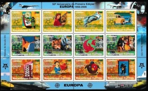 MOZAMBICO 2006 - 50° Anniversario dei francobolli Europa (MNH**) - Picture 1 of 1