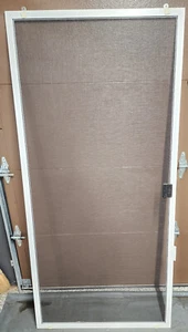 LOCAL PICK UP: 72x40 Brand NEW White Screen Door for Common Patio Sliding Doors - Picture 1 of 4