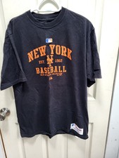 MLB New York Mets Mens Baseball Shirt Mens Medium Gently Used