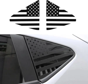 DLOVEG Rear Side Window Decal for 2024 Subaru Crosstrek Accessory Flag Sticker - Picture 1 of 7