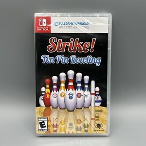 Strike Ten 10 Pin Bowling (Nintendo Switch) NOWY FABRYCZNIE ZAPIECZĘTOWANY