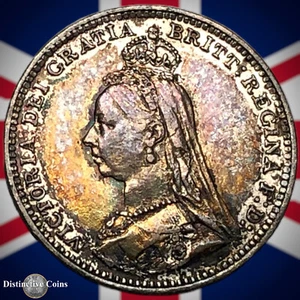 Great Britain 1890 Three Pence GB1987 - Picture 1 of 2