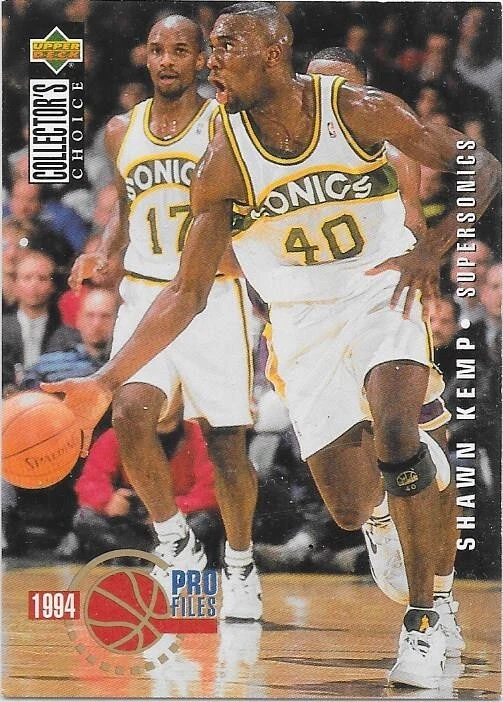 Carte Upper Deck 1994 - Shawn Kemp - N°203 - Photo 1/1