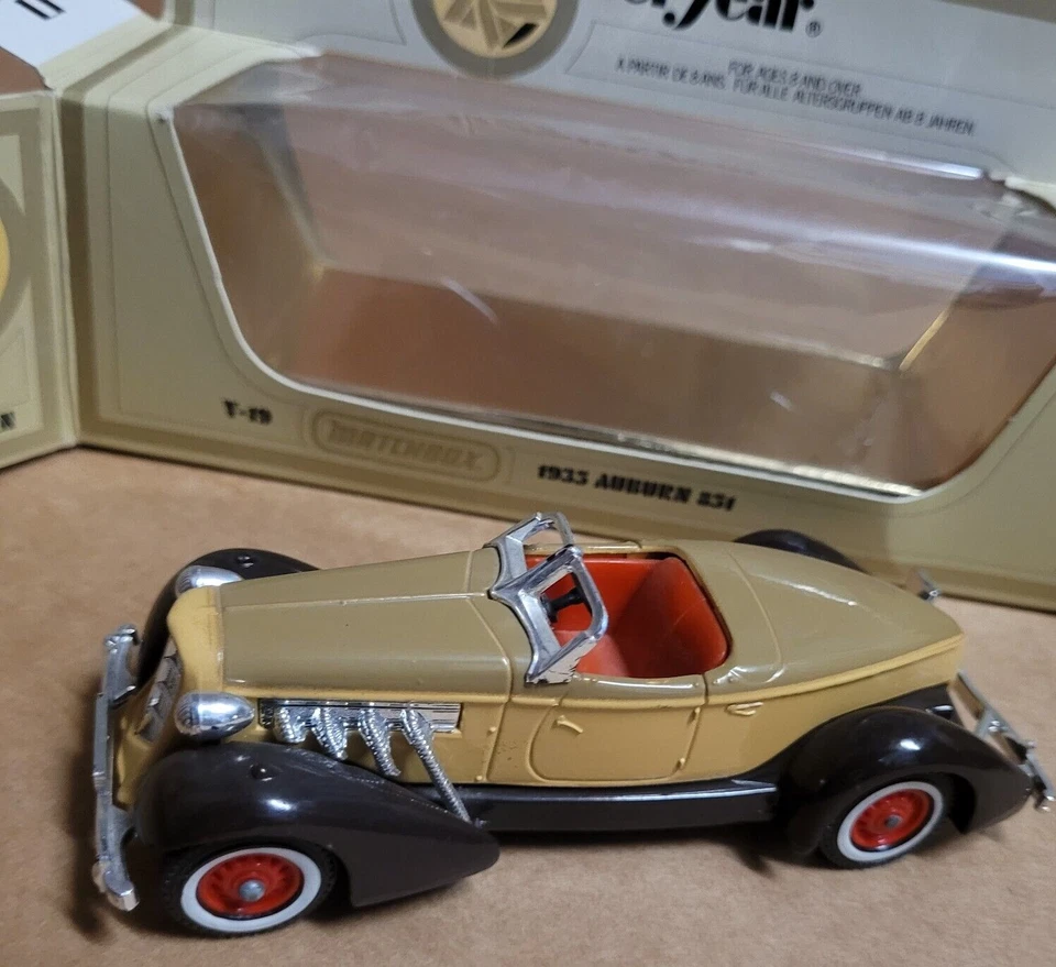MATCHBOX Models of Yesteryear No. Y-19 1935 Auburn 851 Speedster mit OVP - Bild 1 von 1