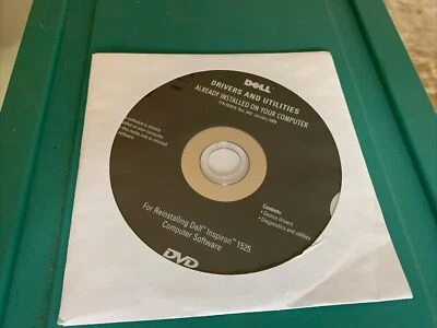 Dell Drivers & Utilities Disc for Dell Inspiron 1525 Laptop (P/N RU616 Rev A02) - Image 1 of 2