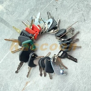 41 Heavy Equipment Key Set Case Cat Komatsu JD JCB Kubota Bobcat JLG Genie Volvo - Picture 1 of 4