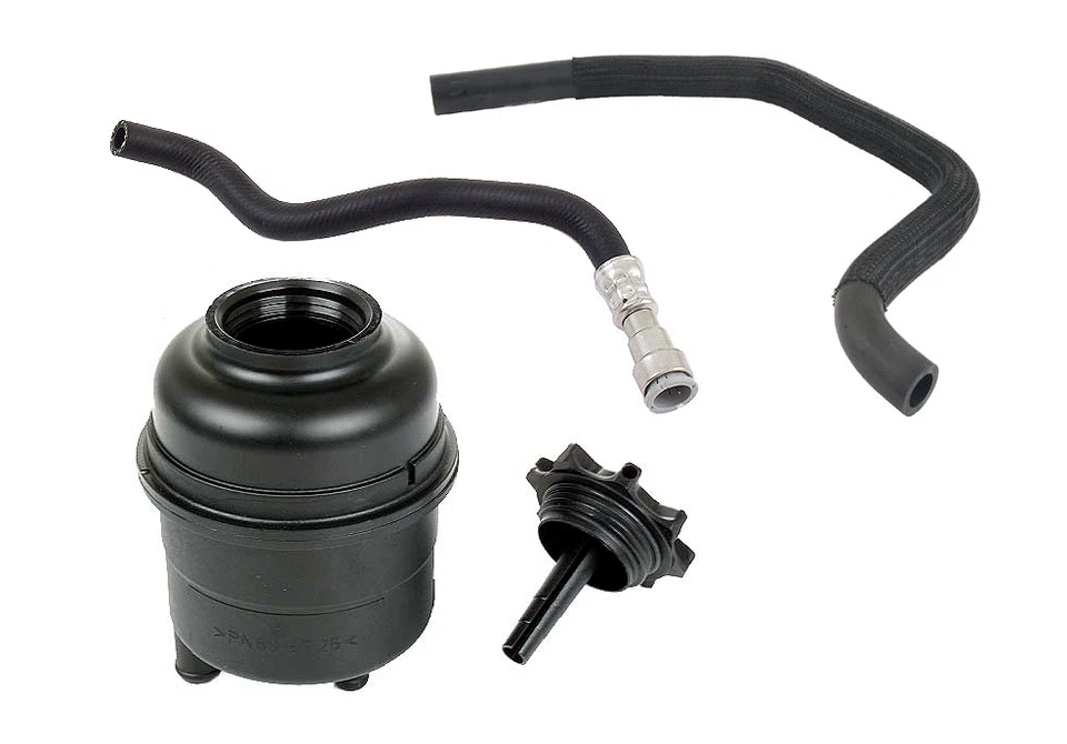 Power Steering Reservoir w/ Pressure & Return Hose Kit for BMW 325Ci 325i 330i - Image 1 of 1
