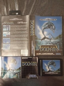 ecco the dolphin 1 sega megadrive complet en boite et notice CIB PAL EUR FR 🇪🇺 - Imagen 1 de 4
