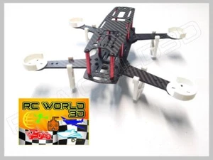 QUADCOPTER BRUSHLESS MOTOR MOUNT/BASE PROTECTOR WHITE 3D PRINTED SOLID - PLA - Picture 1 of 11