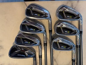 Taylormade m2 iron set 5-AW Reax 55G Flex (Senior) RH - Picture 1 of 6