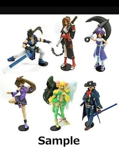 Guilty Gear Figur Mini Puppe Lot 6 Set Retro Selten Japan Spiel Hobby Anime M545 - Bild 1 von 6