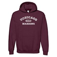  University of Chicago Maroons Athletic Arch Hoodie - Maroon