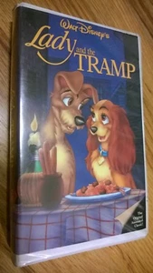 Disney "LADY and the TRAMP" Original Black Diamond Edition on VHS #582 - Picture 1 of 12