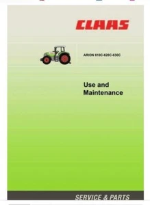 Claas Arion 610C 620C 630C Tractor Opps Manual Delivered Today - Picture 1 of 4